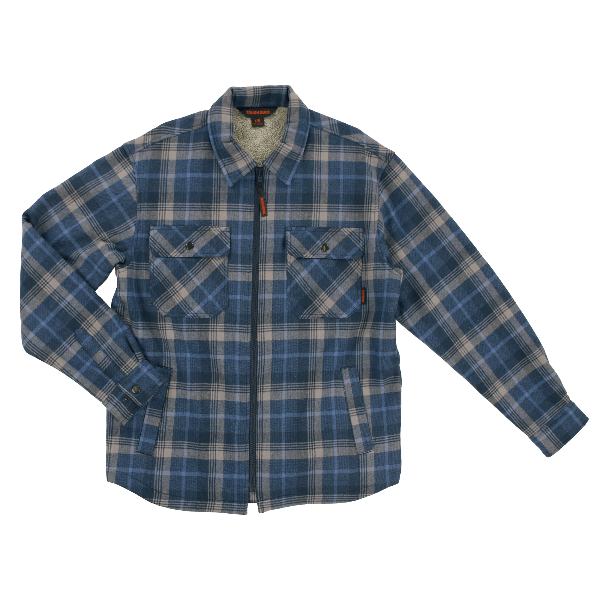 WS15 Sherpa Bonded Flannel Jac-Shirt