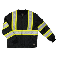 S432 Quilted Safety Jacket
